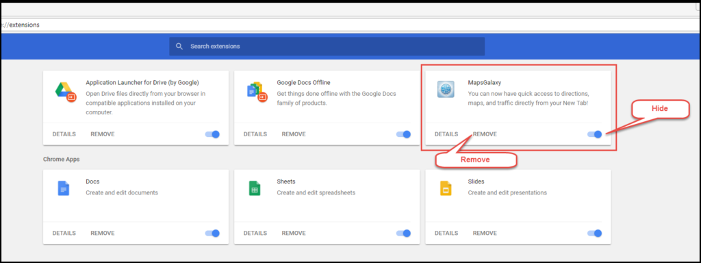 Myway Extension Removal Guide