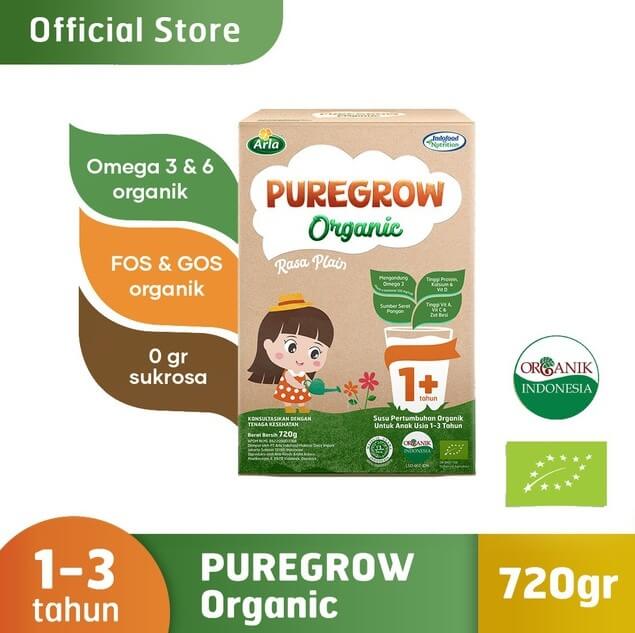 Produk Puregrow Organic Dari Arla Indofood