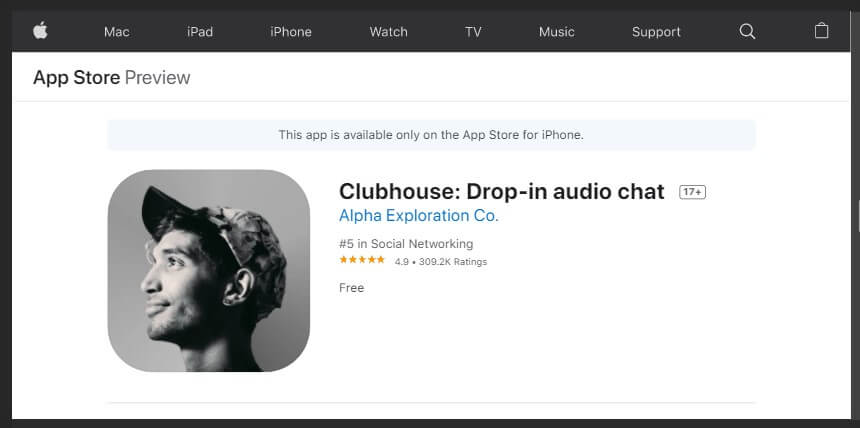 Clubhouse On Apps Store