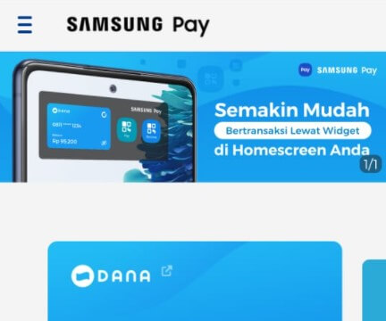 Samsung Pay V Dana