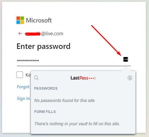 Icon Lastpass Di Samping Password Login