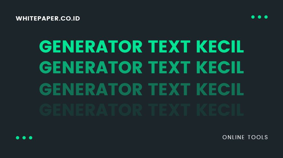20+ Text Generator Angka Kecil Pics